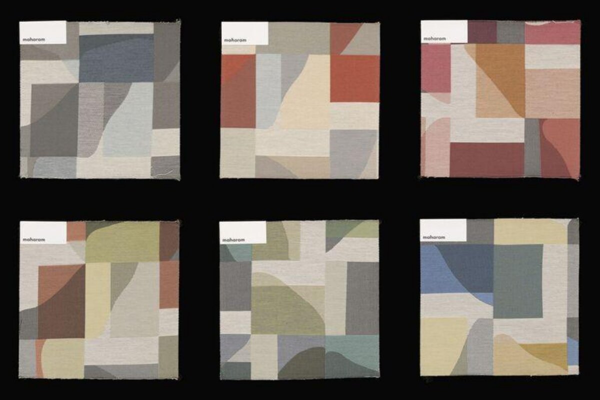 Maharam Geometric Fabric Samples