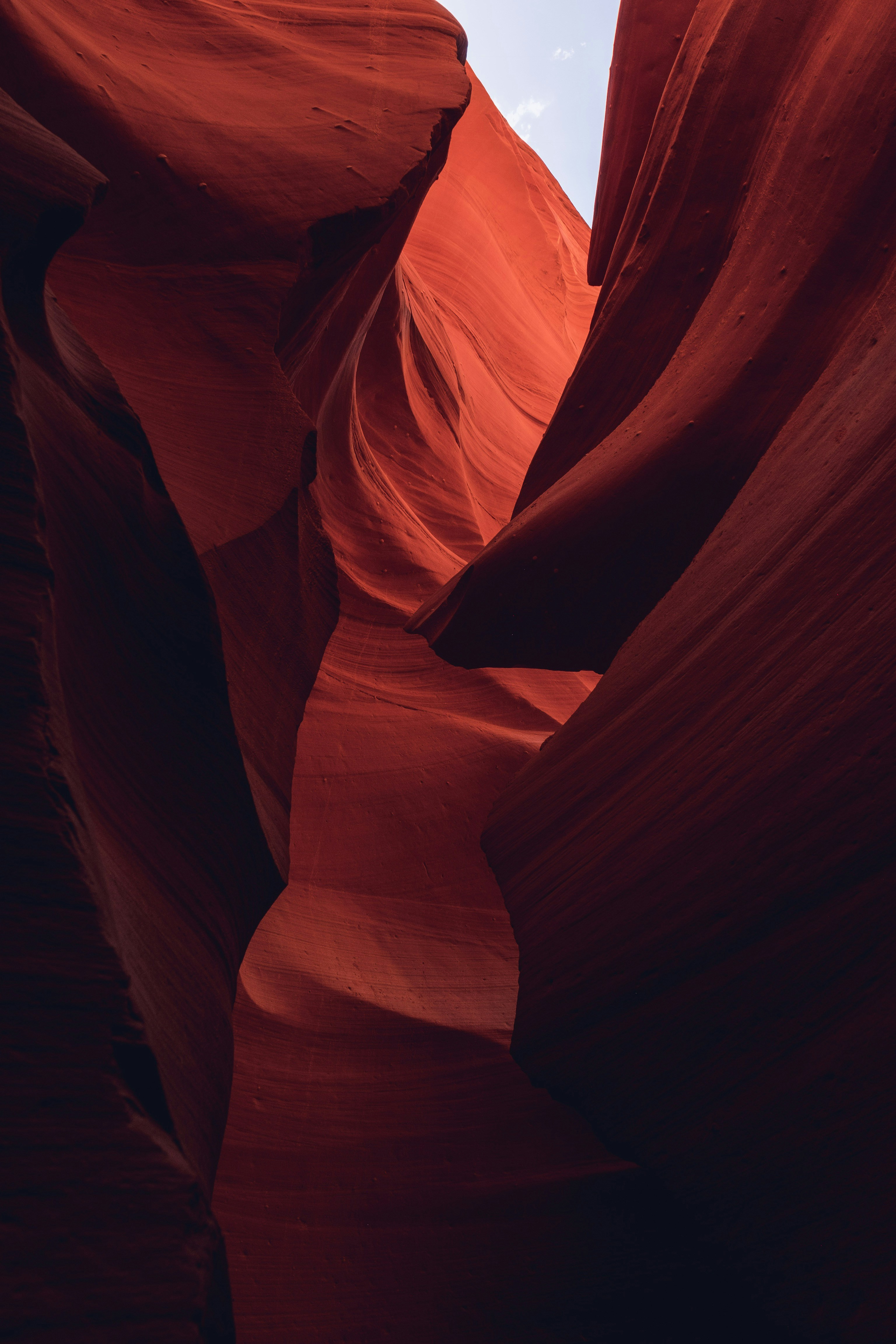Red Slot Canyon Interior View