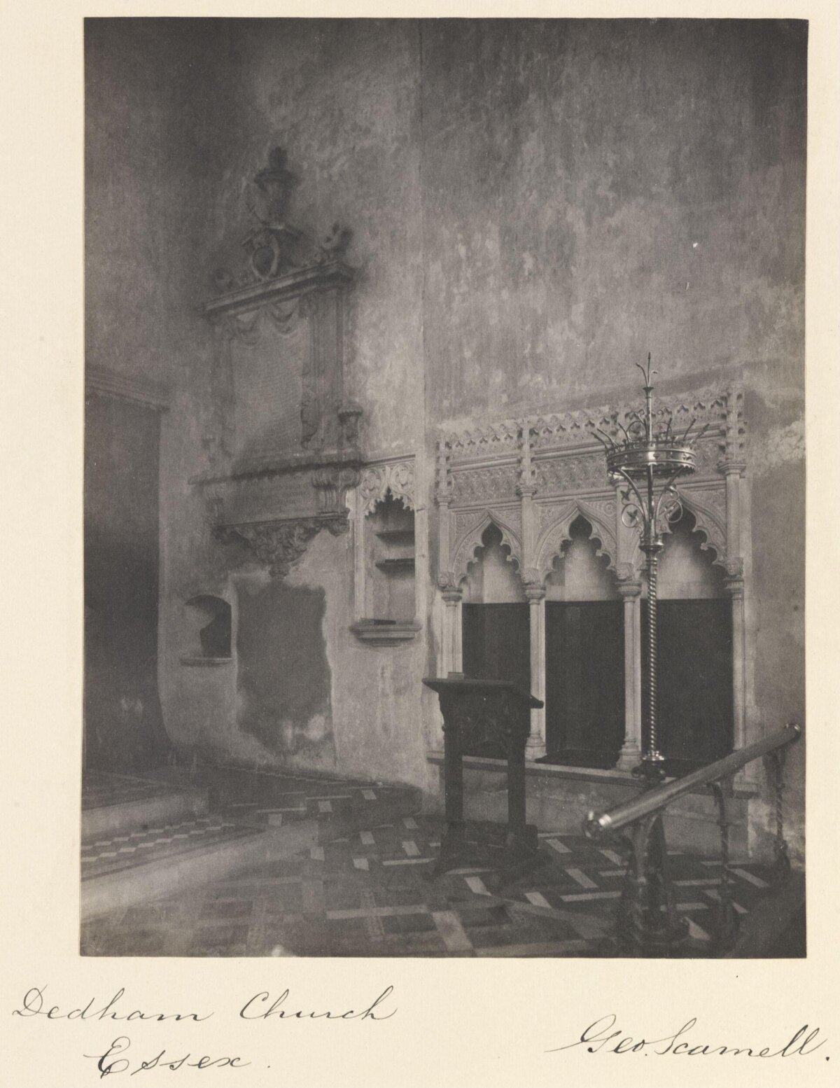 Dedham Church Interior, Essex