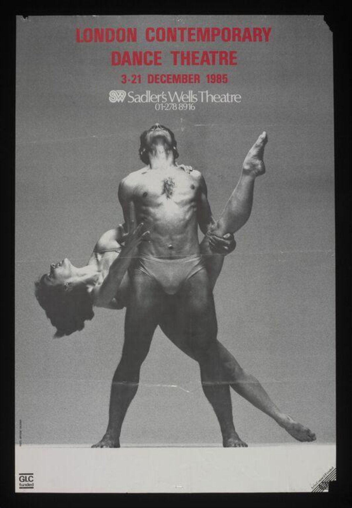 1985 London Contemporary Dance Theatre Poster