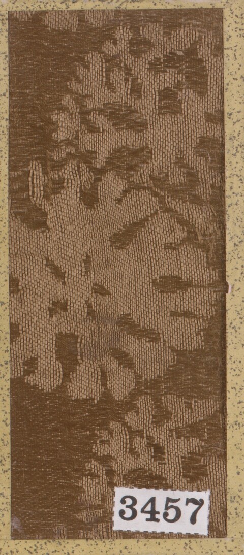 Vintage Brown Fabric Swatch Sample