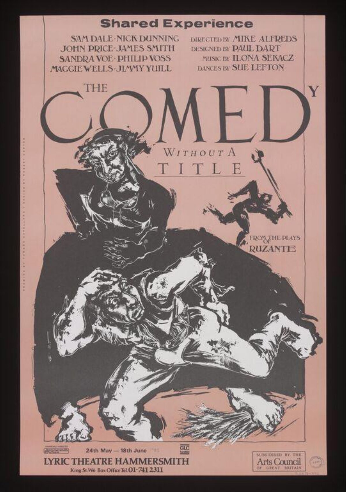Theatre Poster for The Comedy Without A Title