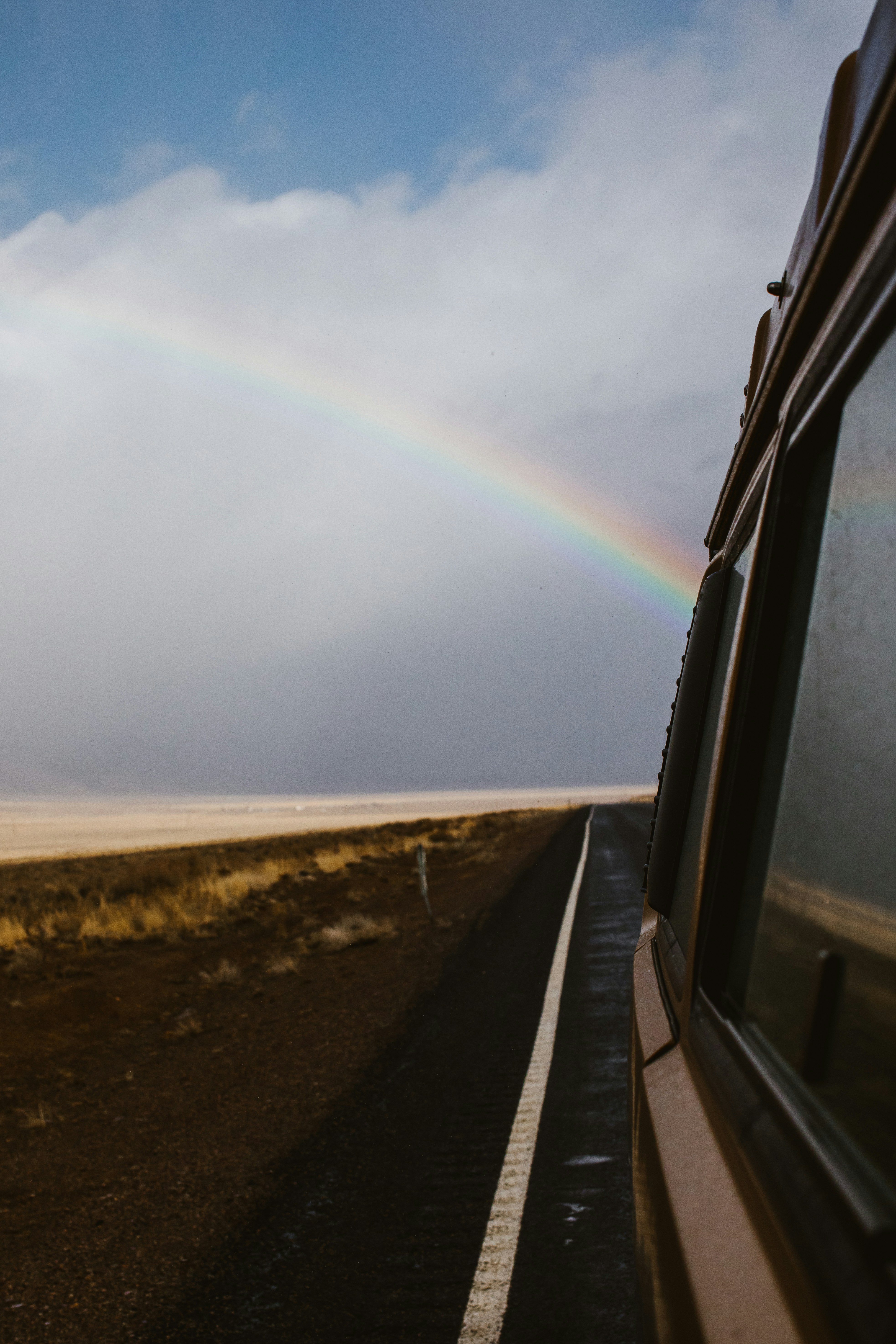 Rainbow Over Desert Highway