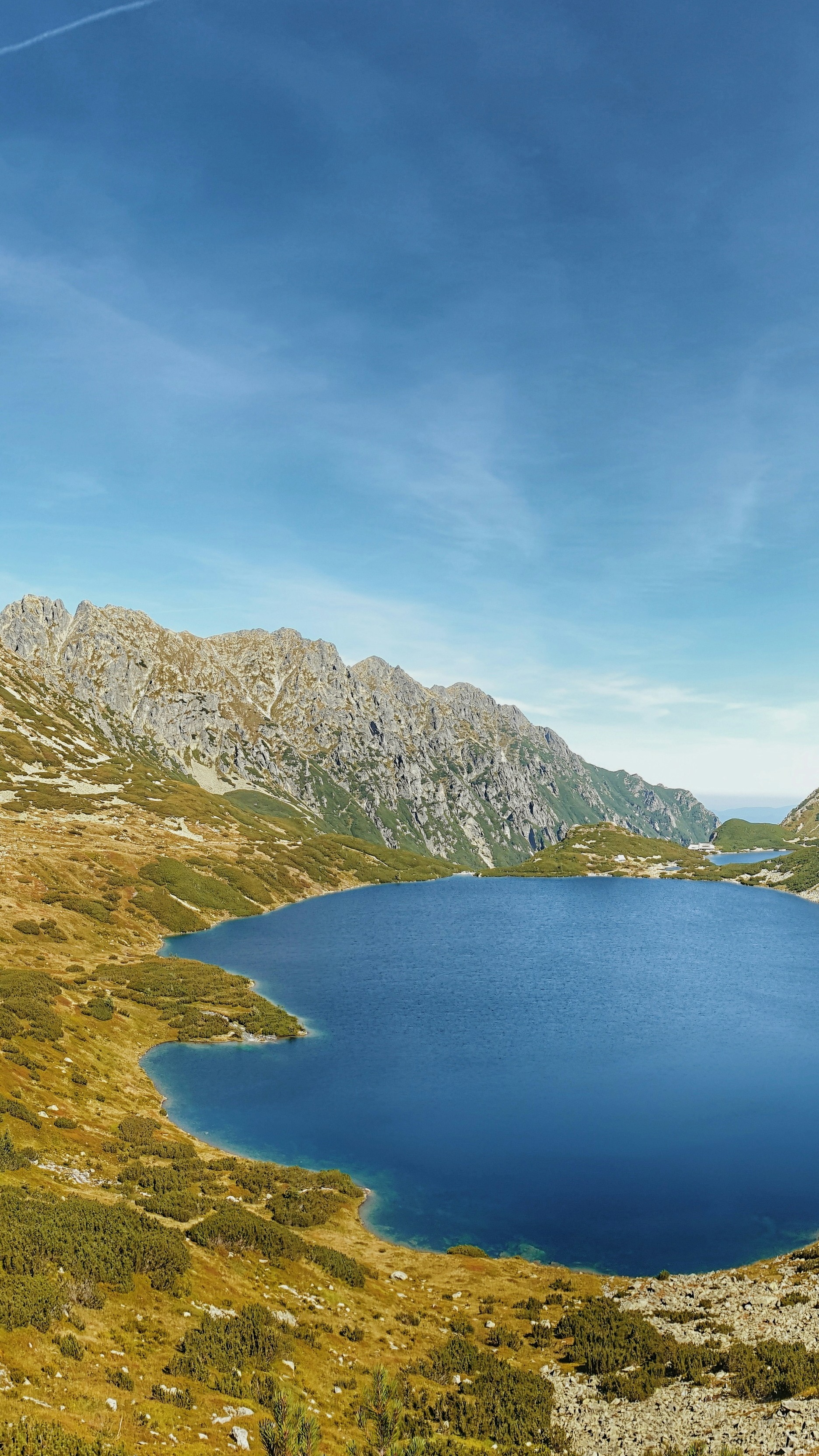 Alpine Mountain Lake Landscape