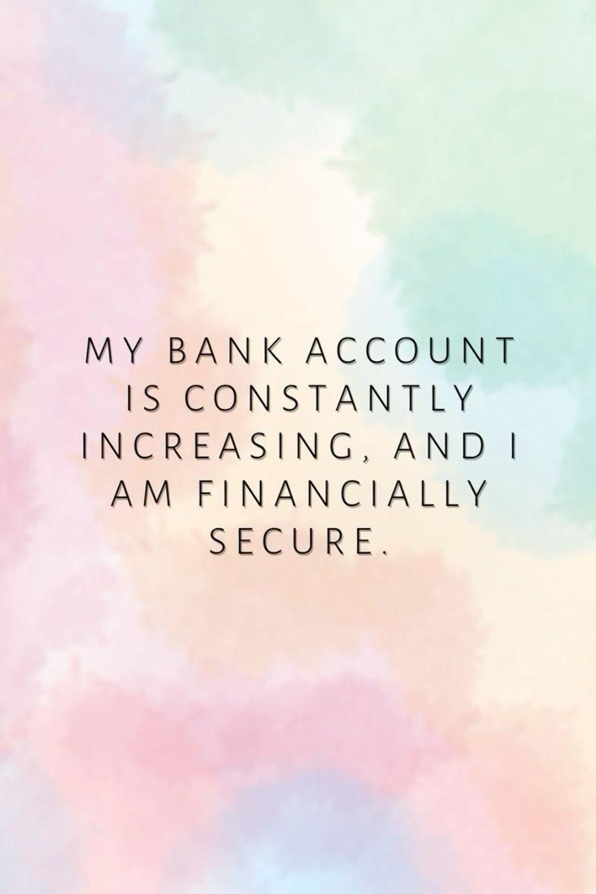 Financial Affirmation Quote