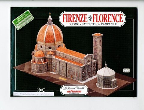Florence Cathedral Paper Model Kit