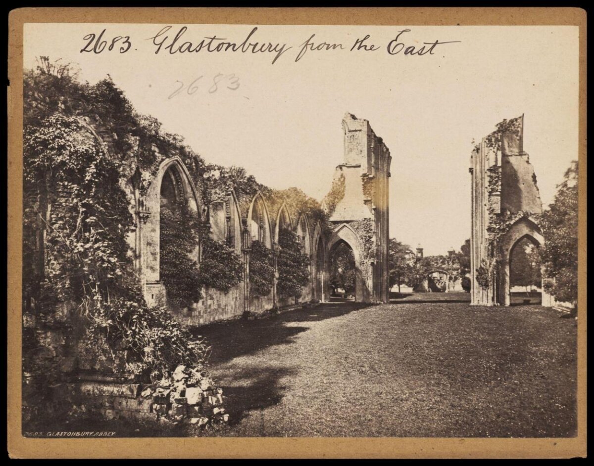 Glastonbury Abbey Ruins from the East