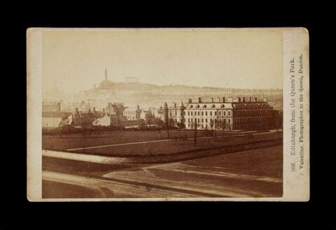 Edinburgh View from Queen's Park