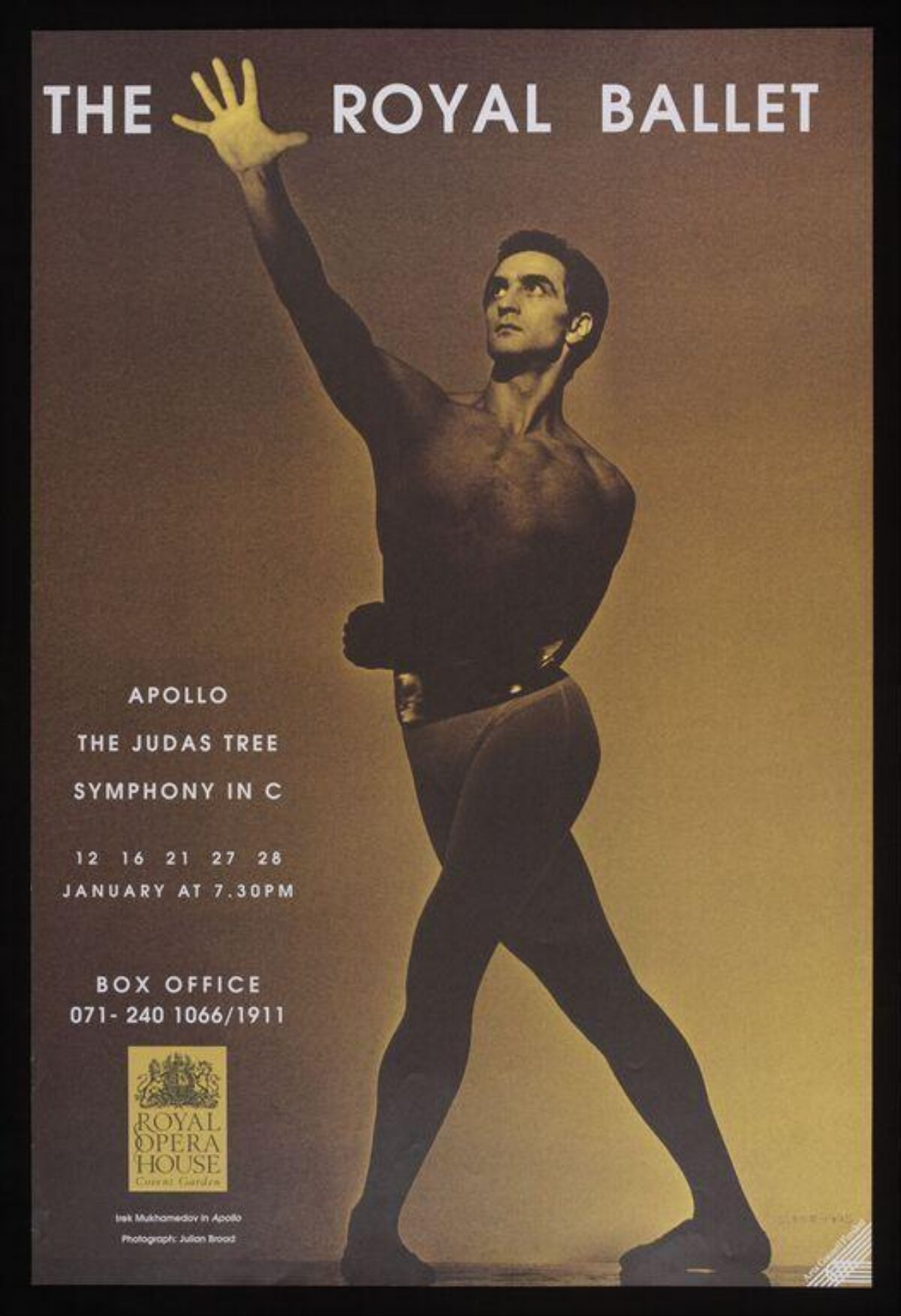 Royal Ballet Performance Poster