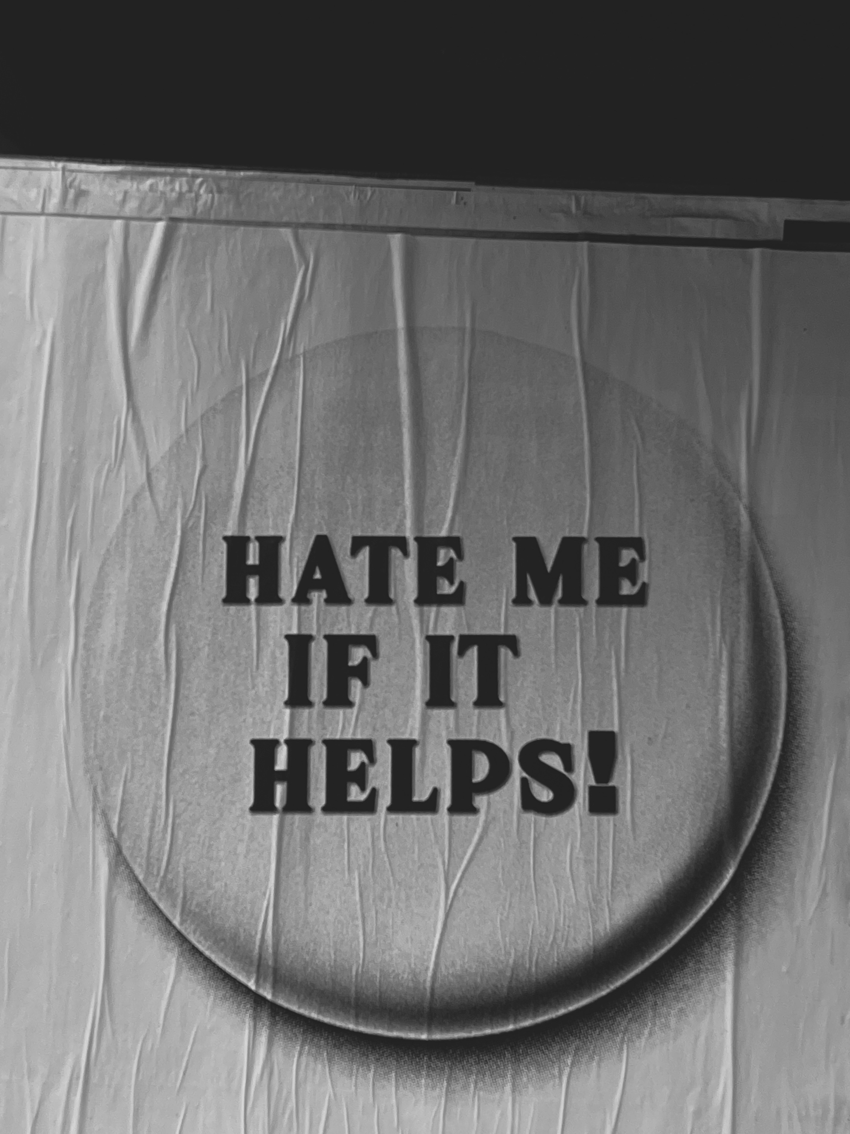 Hate Me If It Helps Inspirational Quote