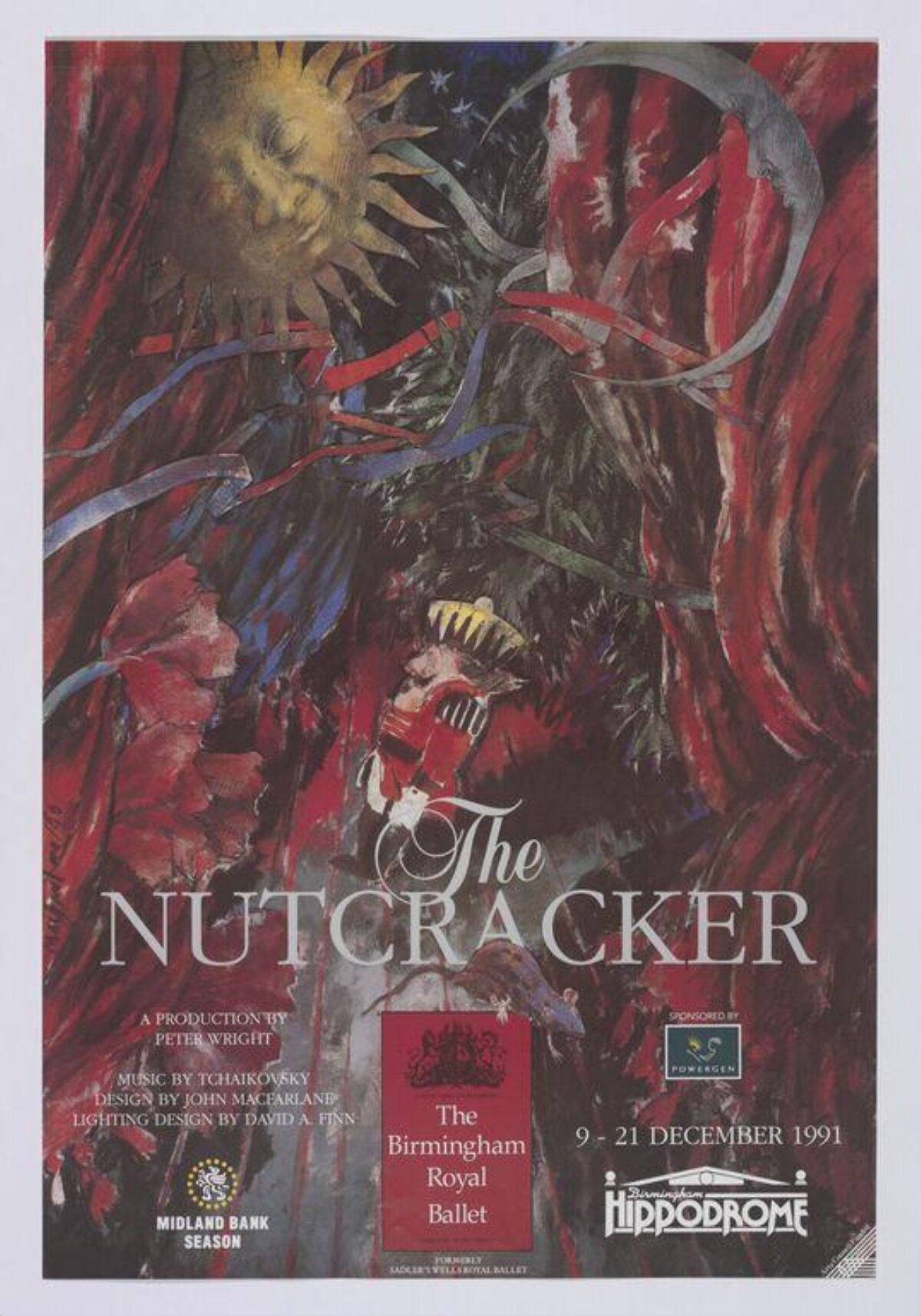 1991 The Nutcracker Ballet Poster