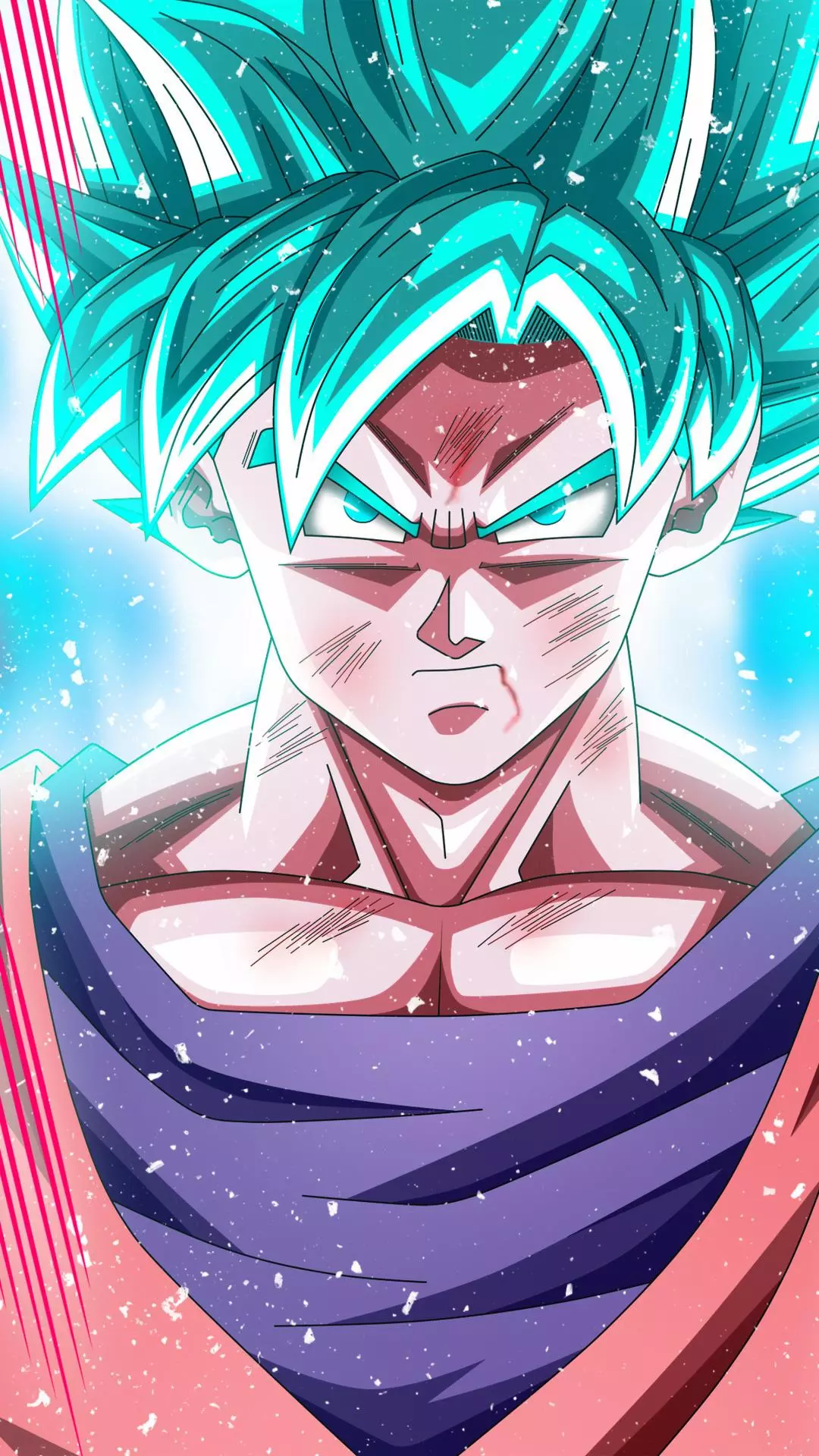 Super Saiyan Blue Goku Close Up