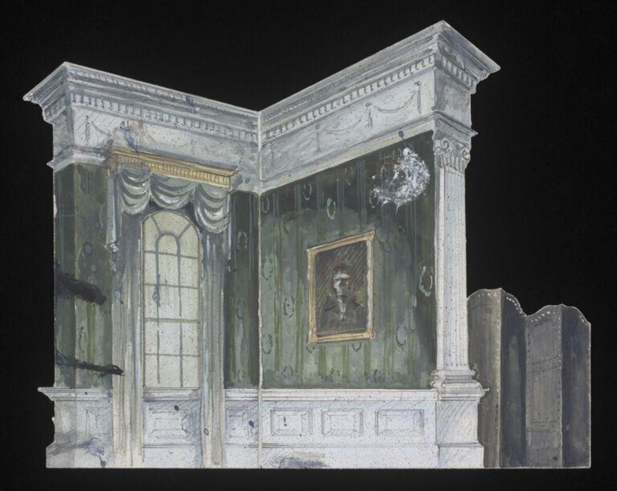 Old Interior Stage Set Design