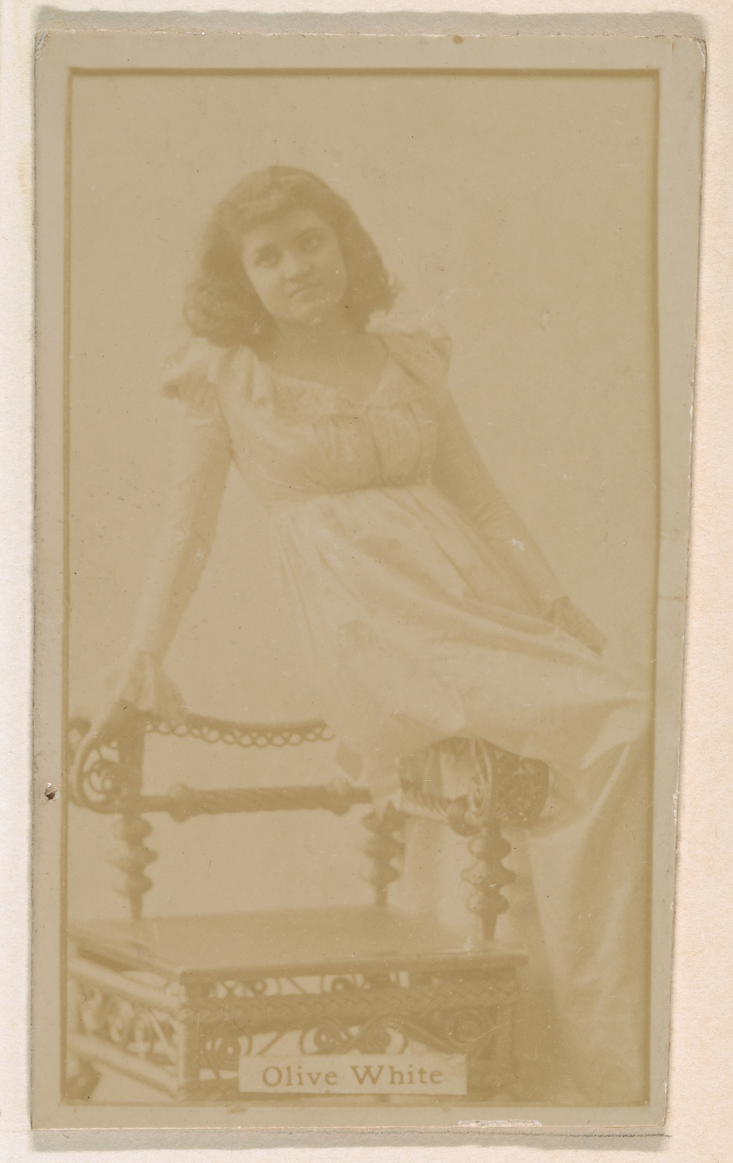 Vintage Portrait of Olive White