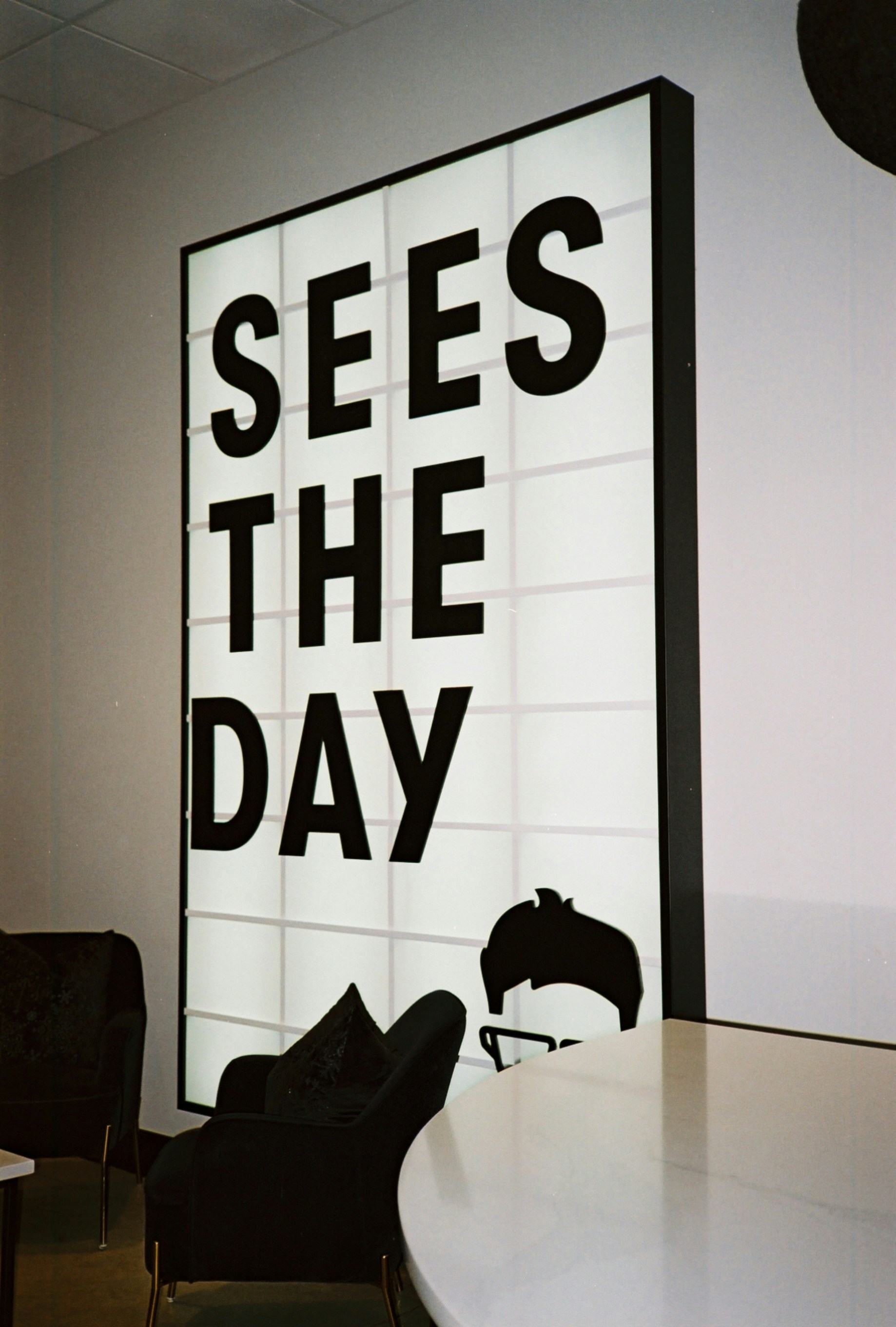 Sees The Day Wall Art In Lounge