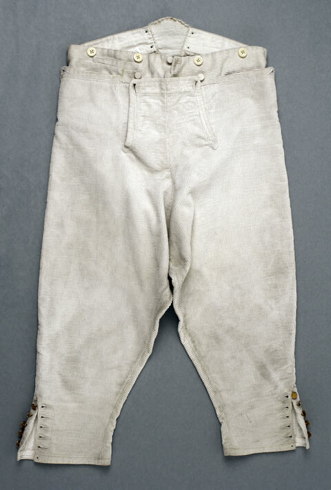 Vintage Off-white Corduroy Breeches