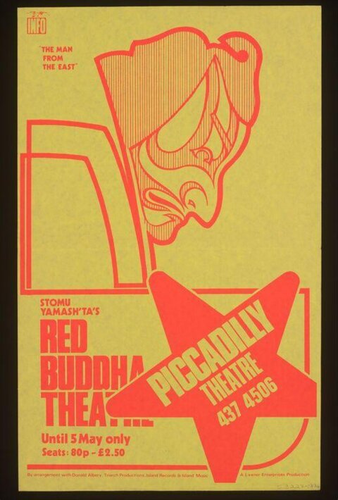 Red Buddha Theatre Performance Poster