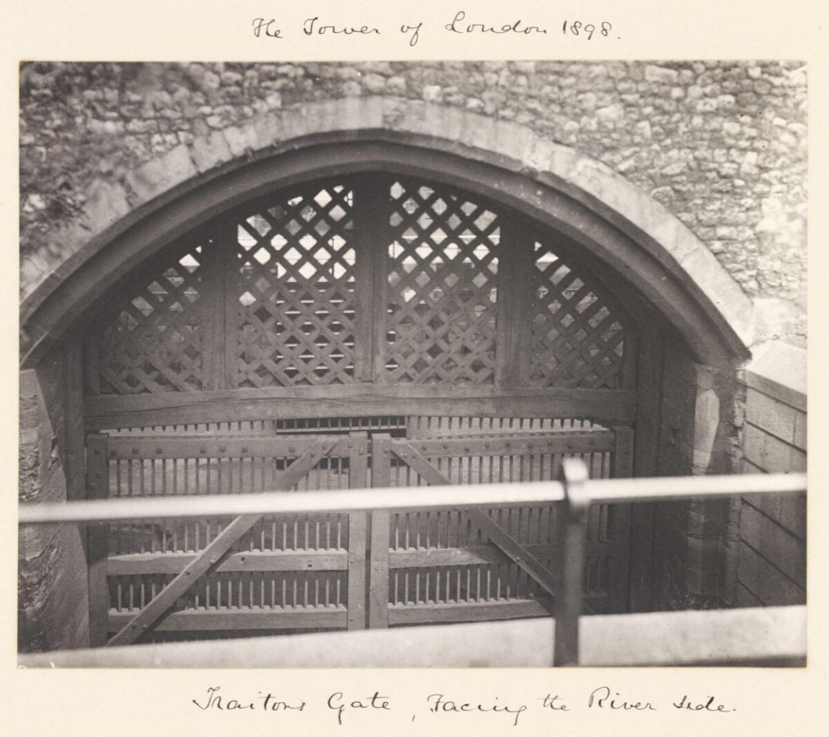 1898 Traitors Gate at Tower of London