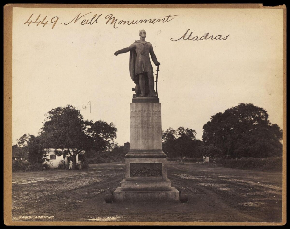 Neill Monument in Madras