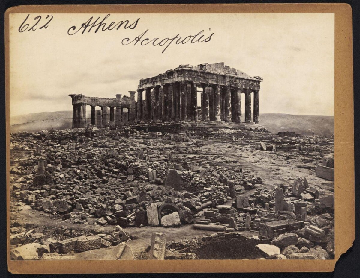 Parthenon Ruins at Athens Acropolis