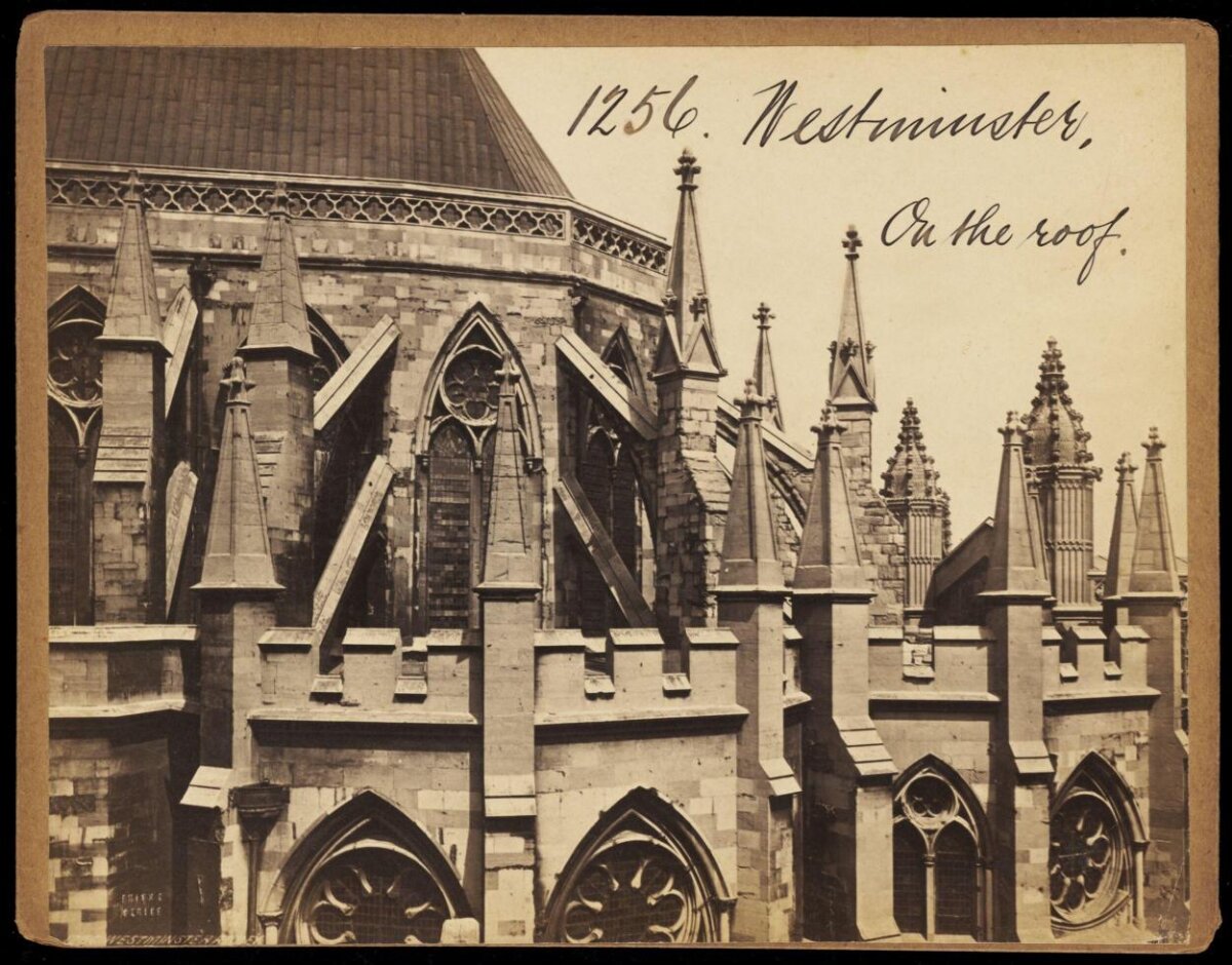 Westminster Abbey Roof View