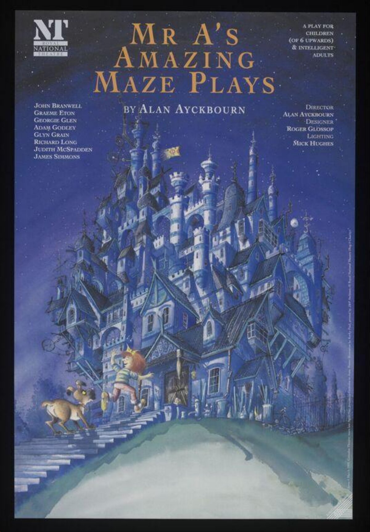 Mr A's Amazing Maze Plays Poster