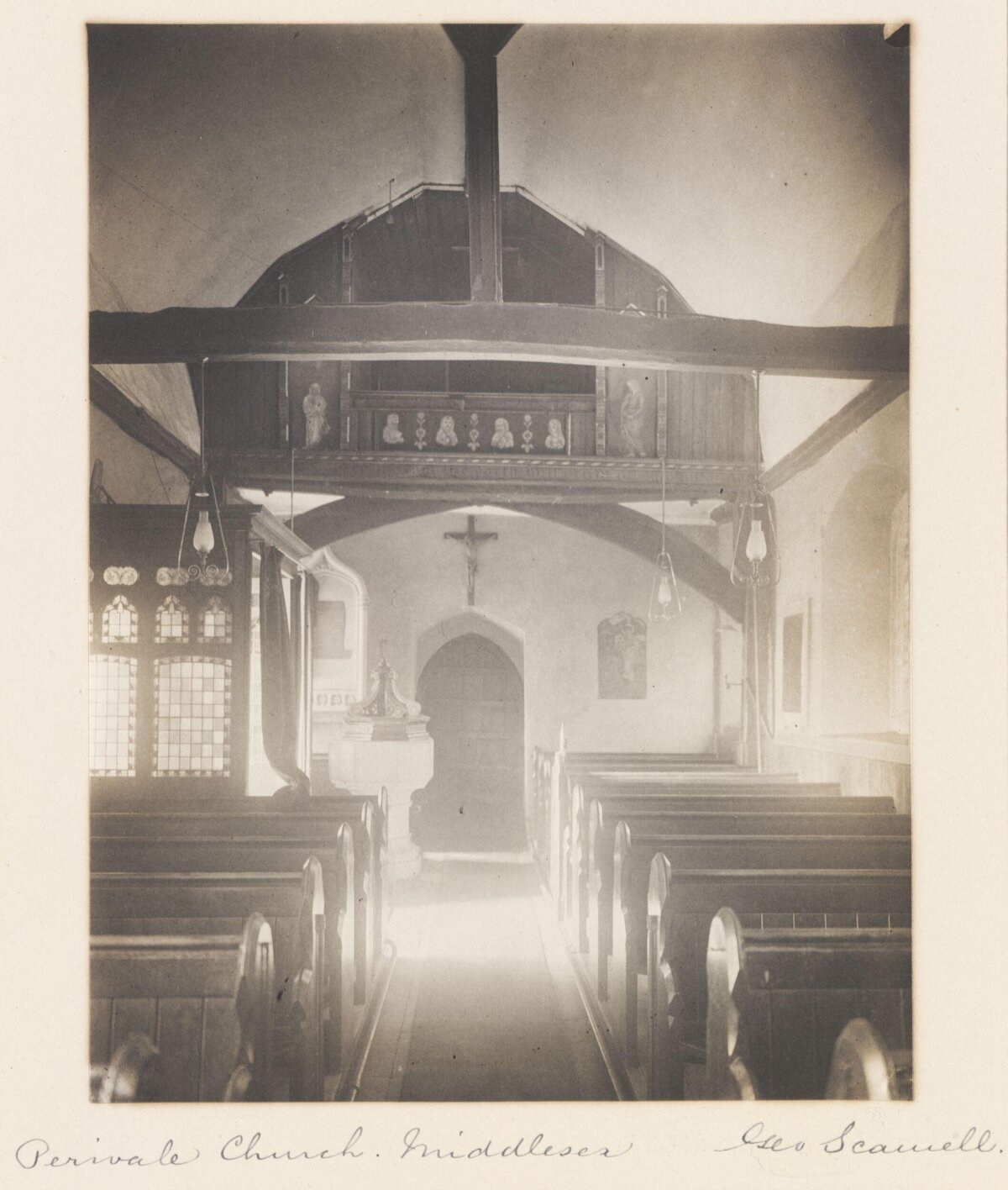Perivale Church Interior, Middlesex