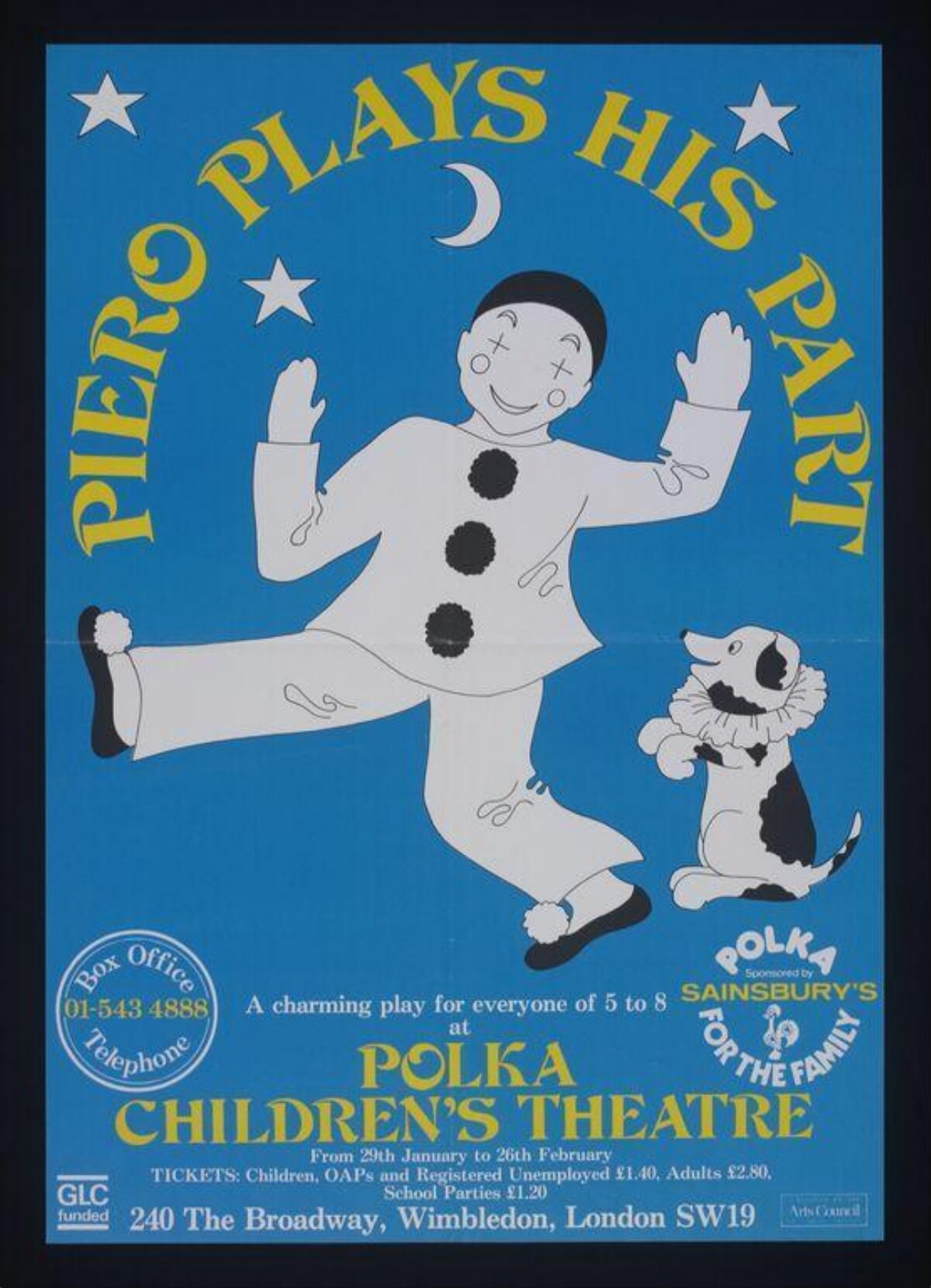 Piero Plays His Part Theatre Poster