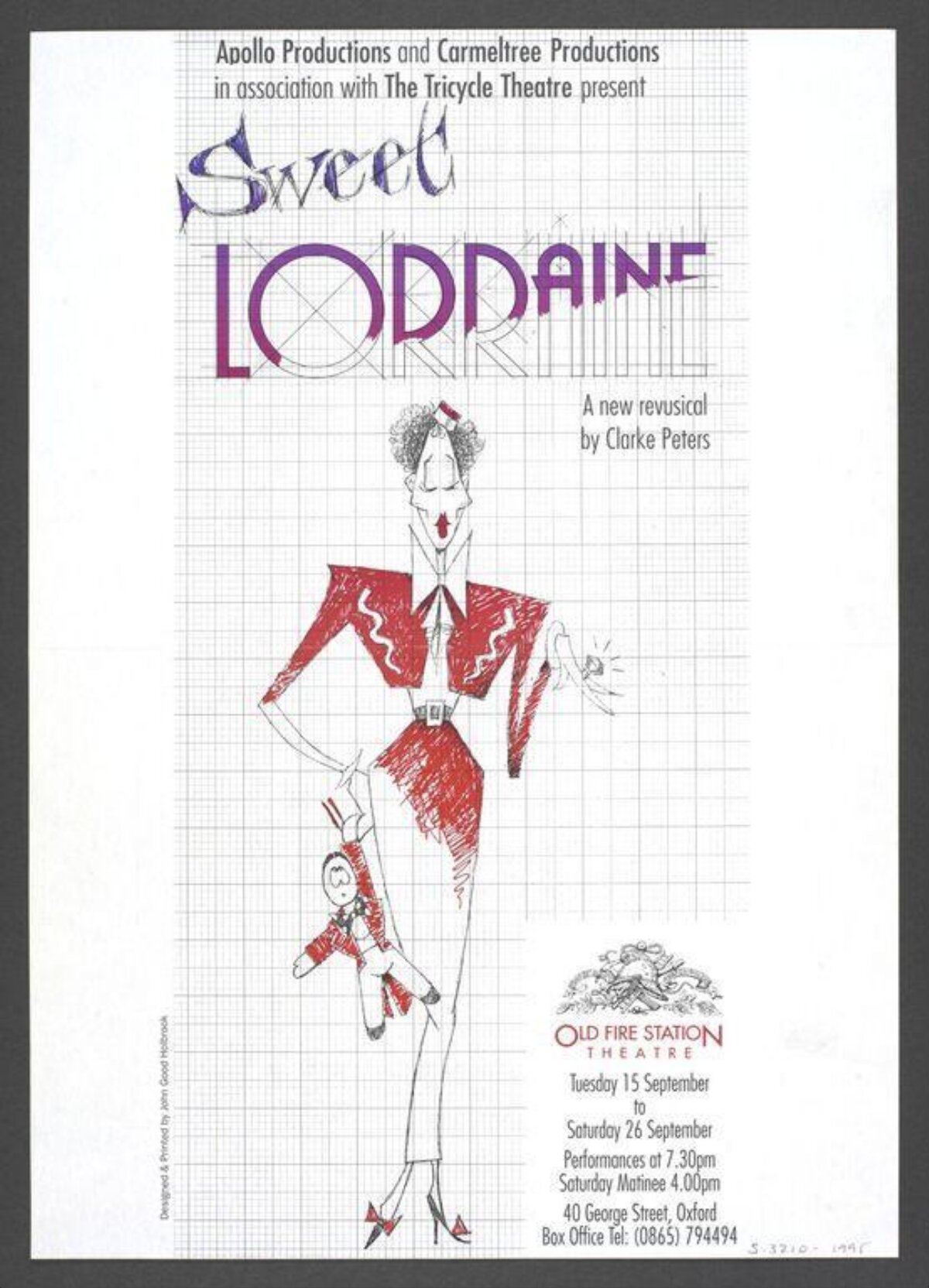 Sweet Loddaine Revusical Promotional Poster