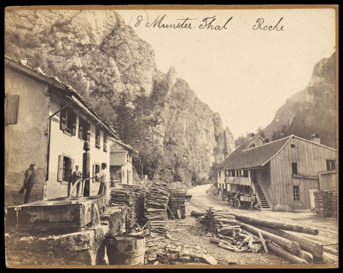 Vintage Munster Thal Village Scene
