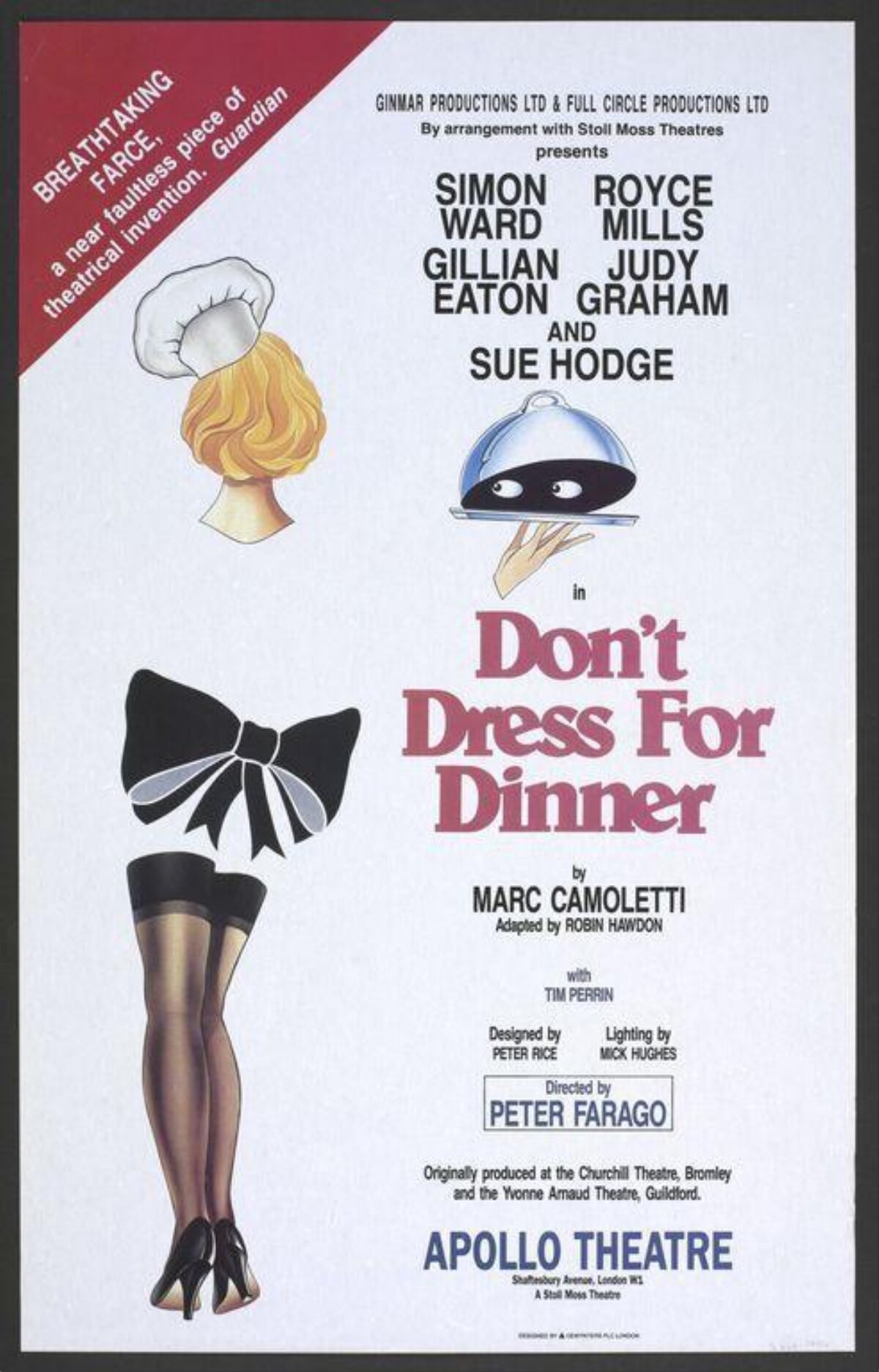 Don't Dress For Dinner Theatre Poster