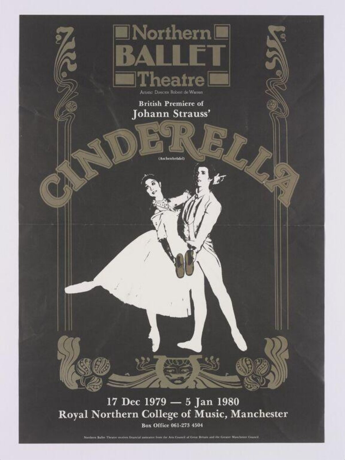 Northern Ballet Cinderella Premiere Poster