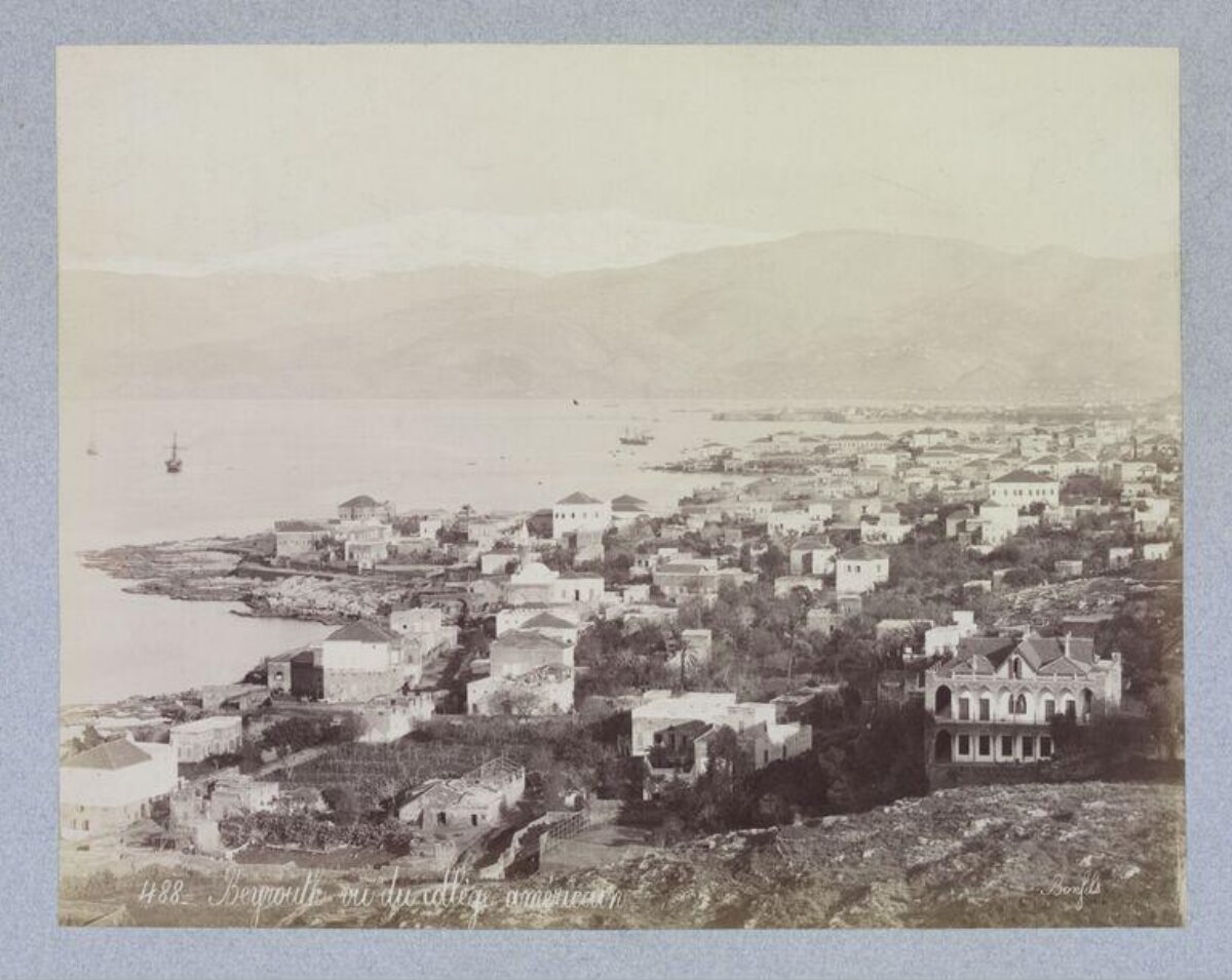 Vintage Beirut Coastal View