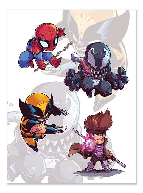 Chibi Marvel Superheroes