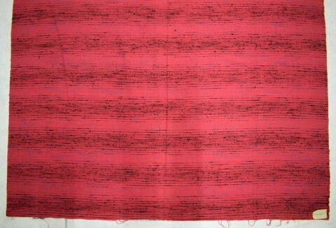 Red Striped Woven Textile