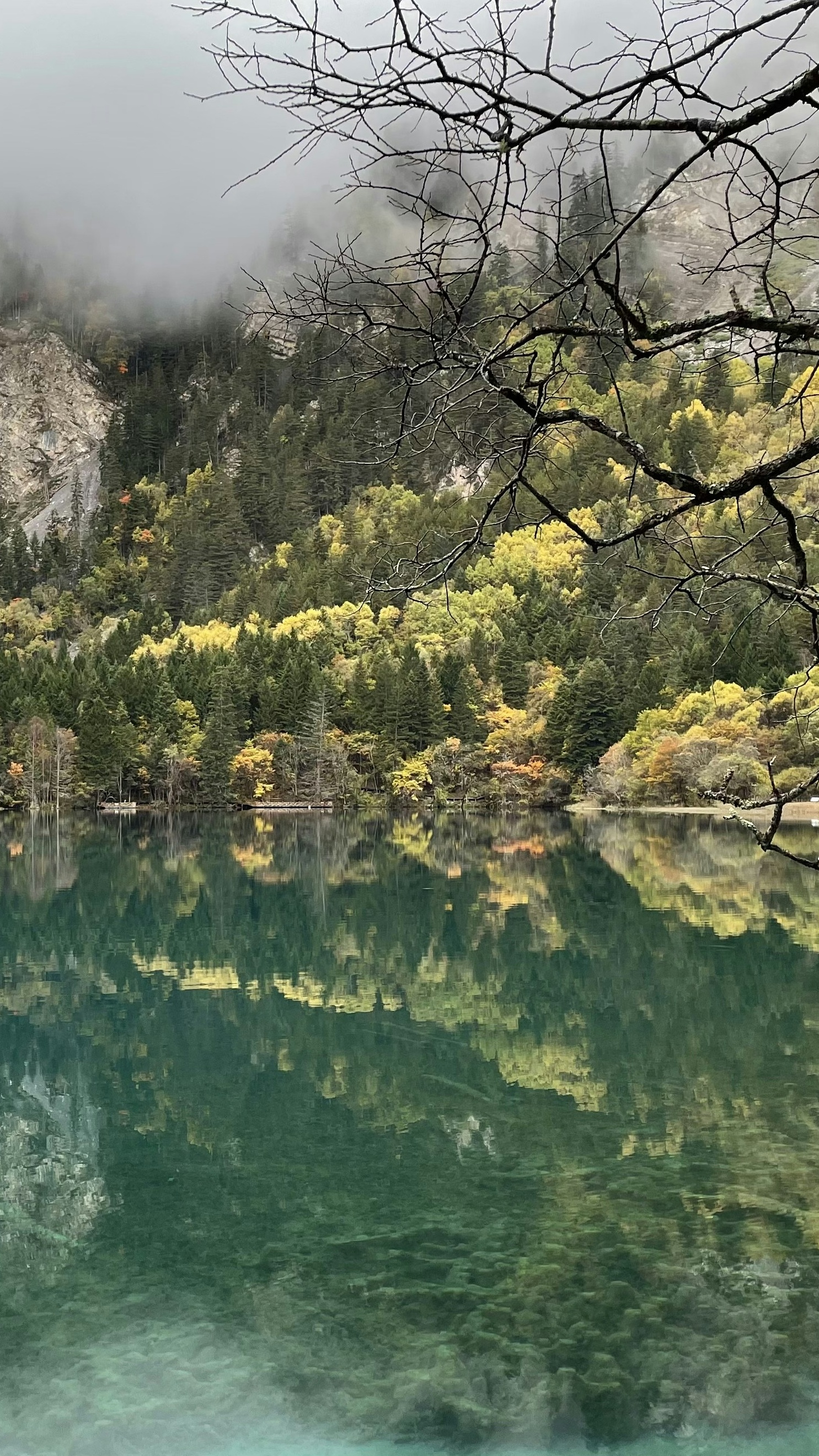 Autumn Mountain Lake Reflections