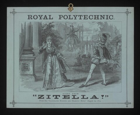 1874 Royal Polytechnic Zitella Poster
