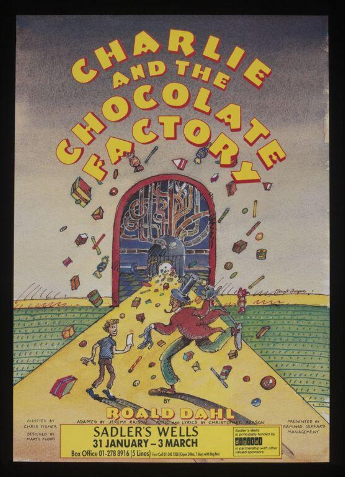 Charlie and the Chocolate Factory Theater Poster