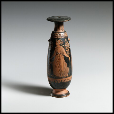 Ancient Greek Painted Ceramic Vase