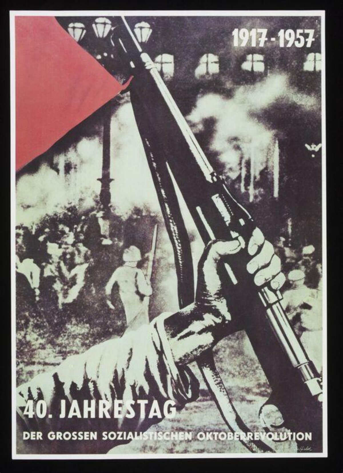October Revolution 40th Anniversary Poster