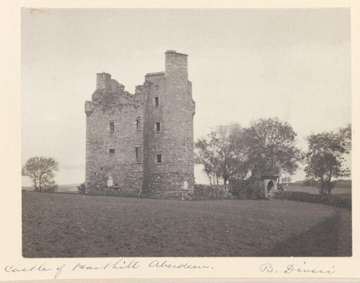 Harthill Castle Ruins Aberdeen