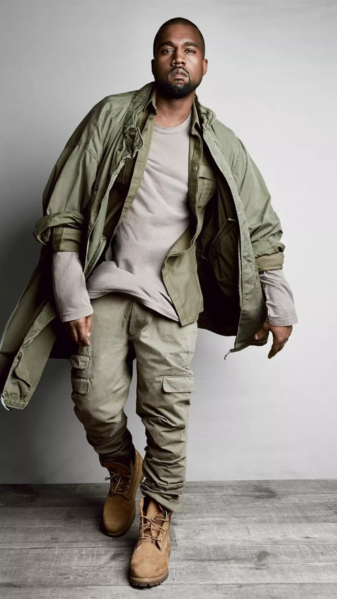 Kanye West Fashion Portrait
