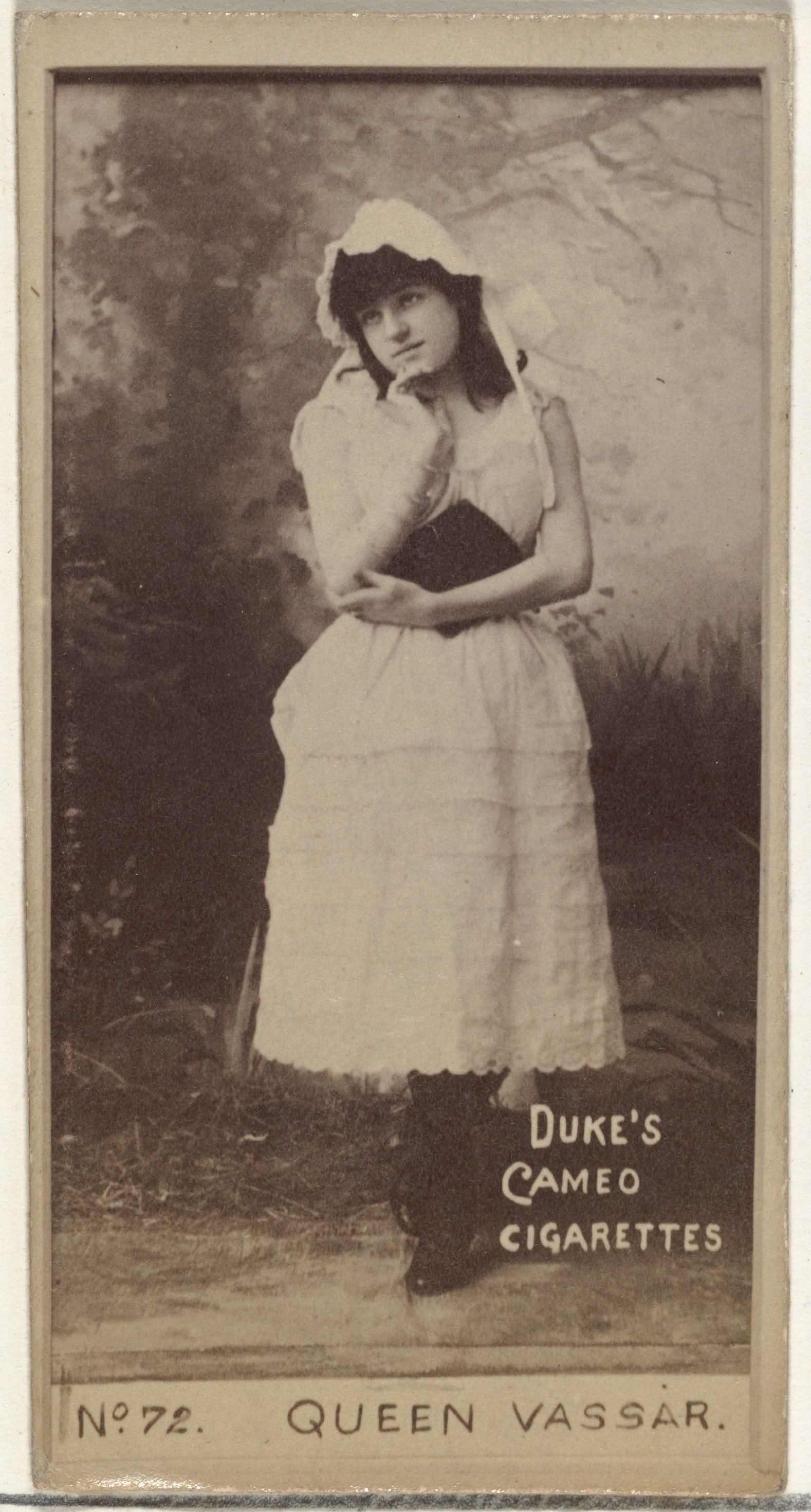 Duke's Cigarettes Card Queen Vassar