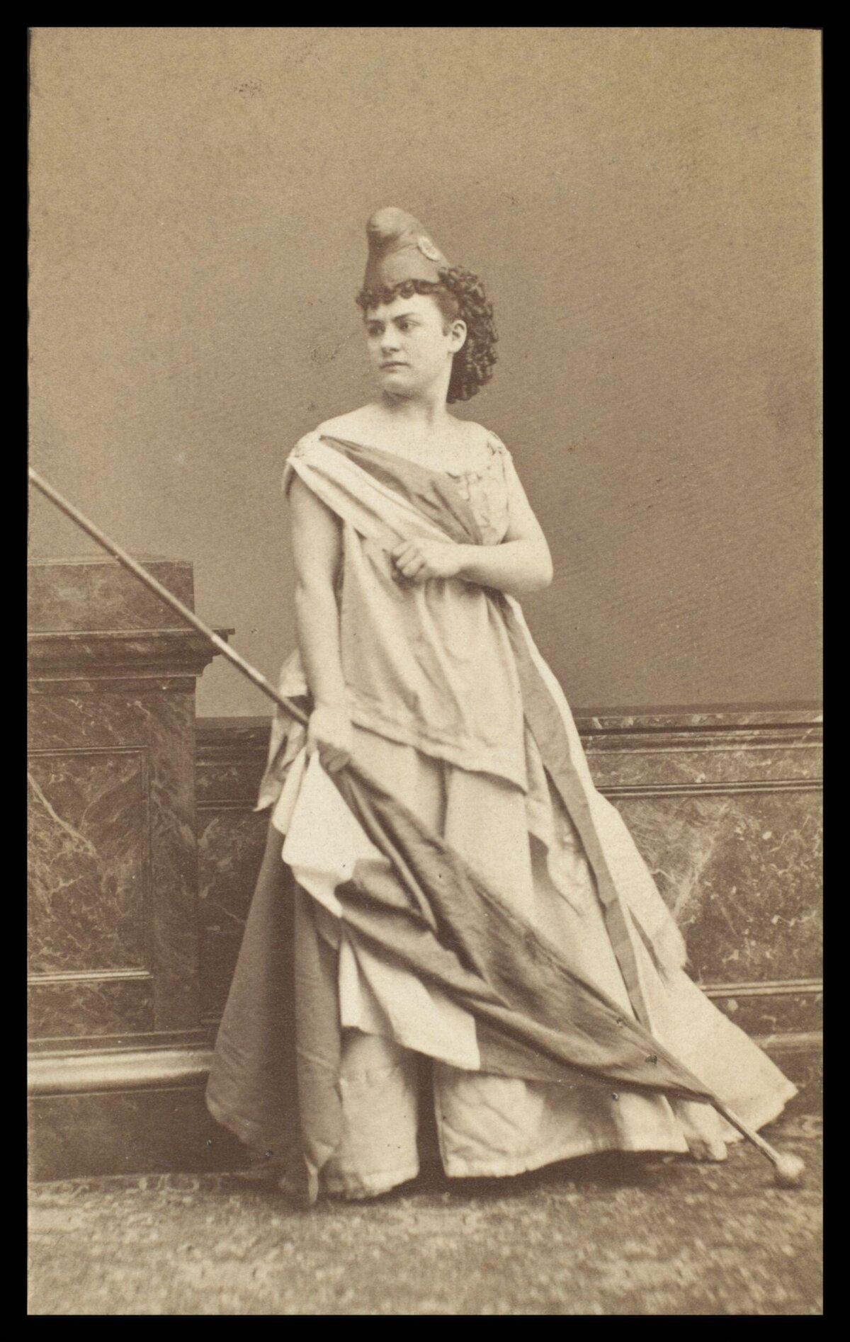 19th Century Portrait of Woman in Costume