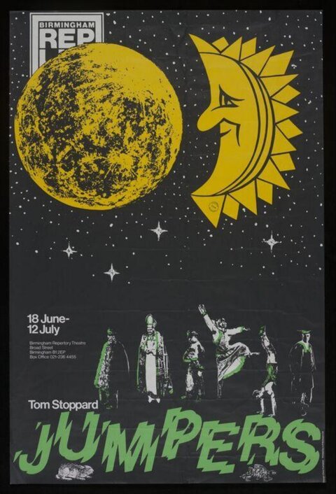 Jumpers Theatre Performance Poster