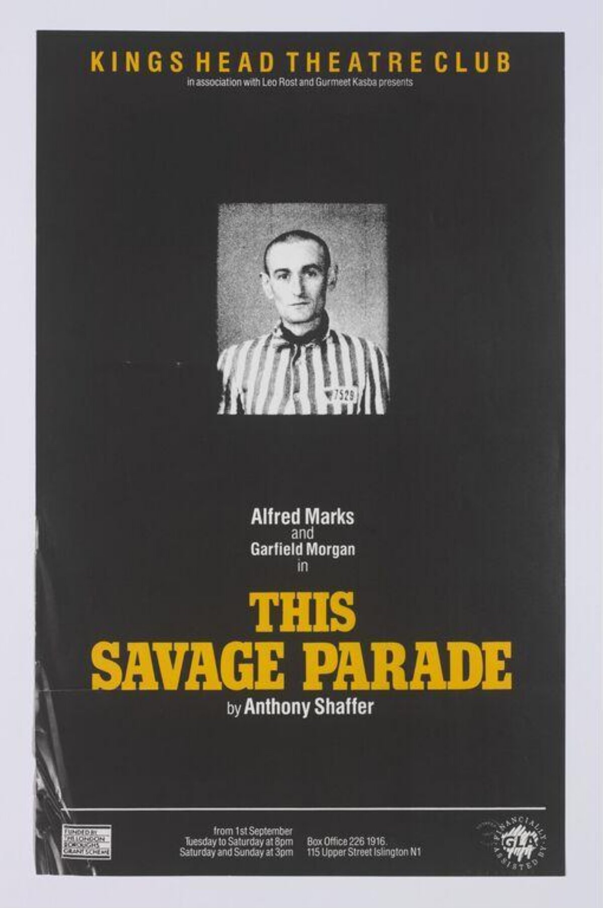 This Savage Parade Theatre Poster