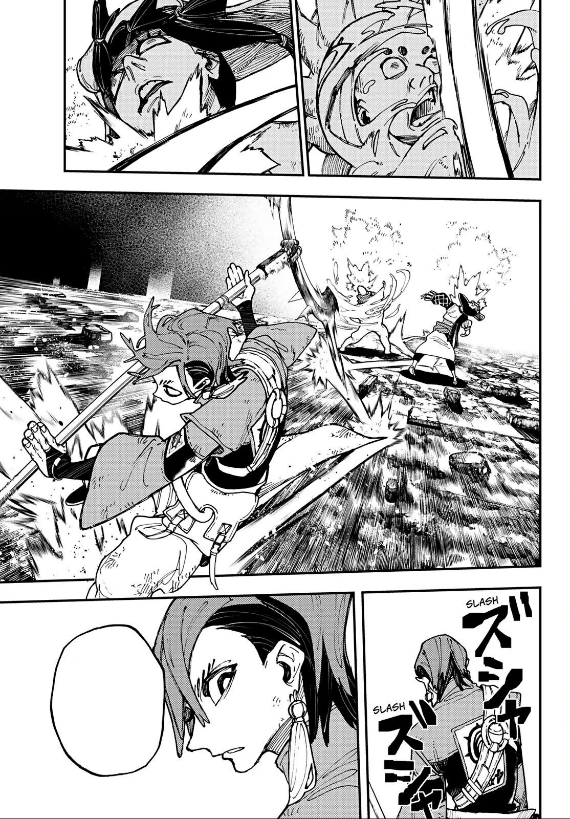 Manga Panel Sword Battle Scene — Comics