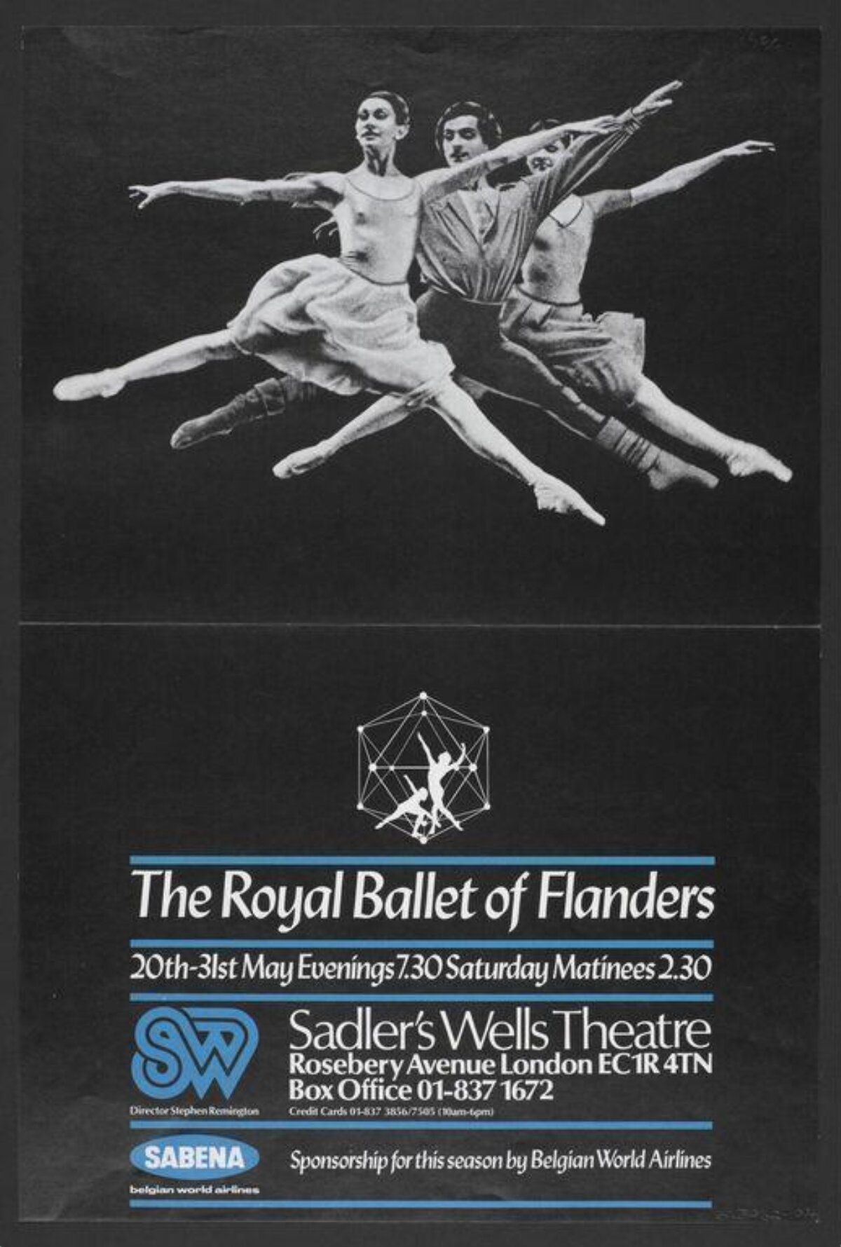 Royal Ballet of Flanders Performance Poster