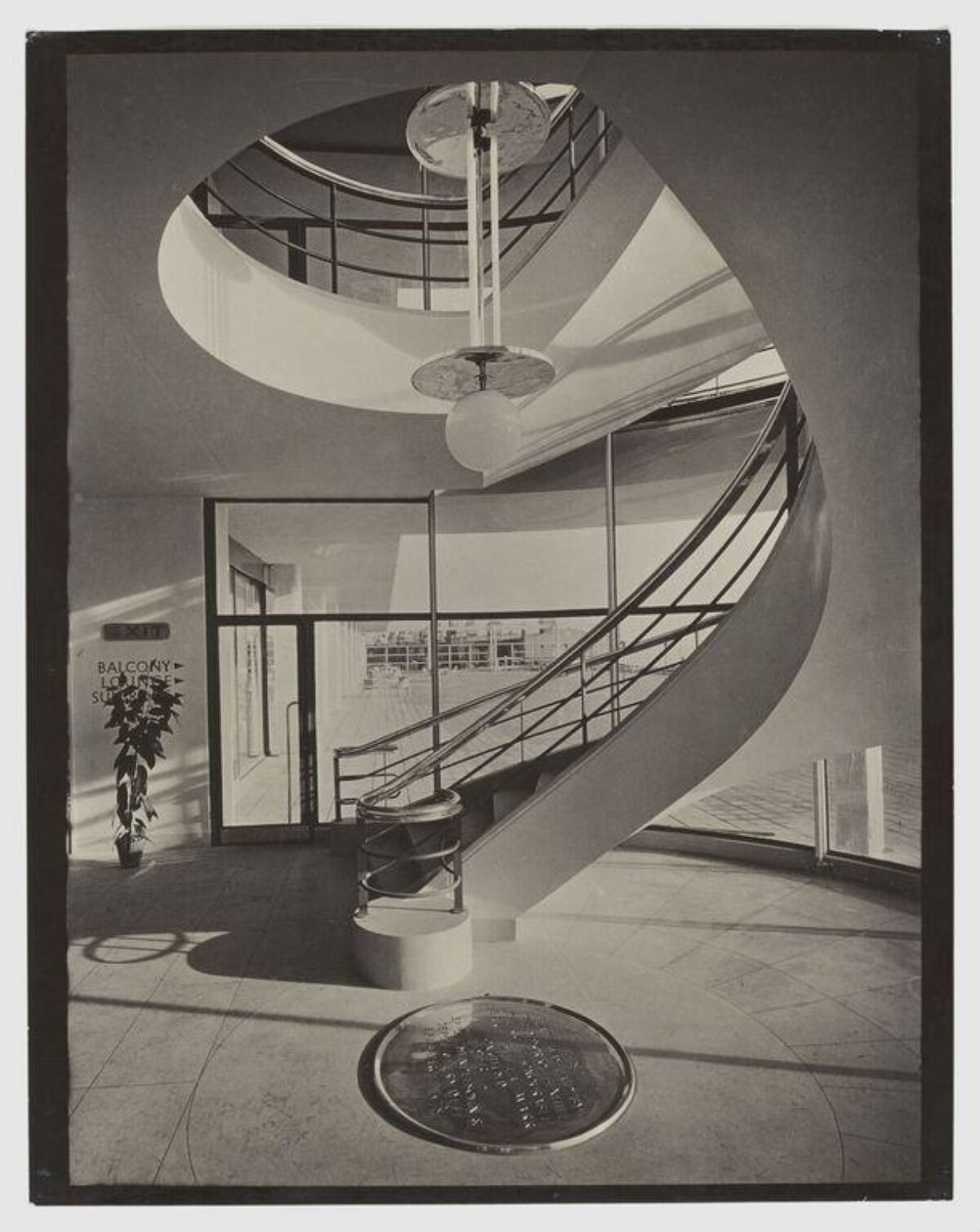 Vintage Spiral Staircase Interior