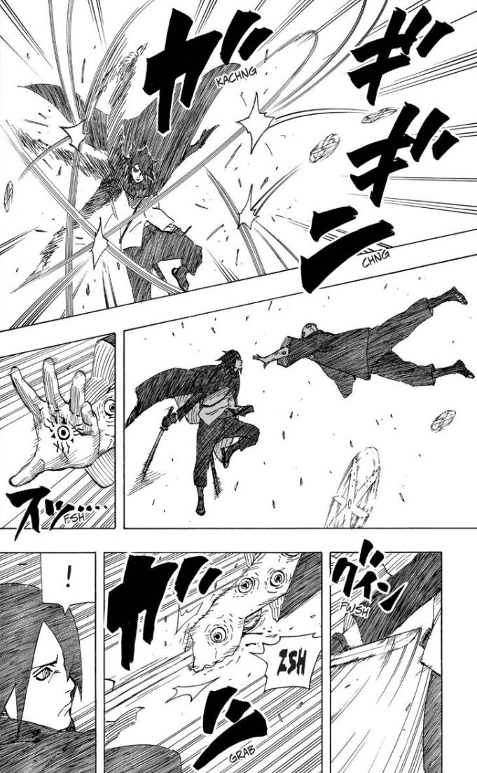 Manga Battle Action Sequence